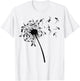 Dandelion Saxophone Shirt for Saxophonist | Saxophone T-Shirt - T-Shirt | White