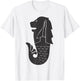 Merlion Vintage Distressed Style Design T-Shirt - T-Shirt | White