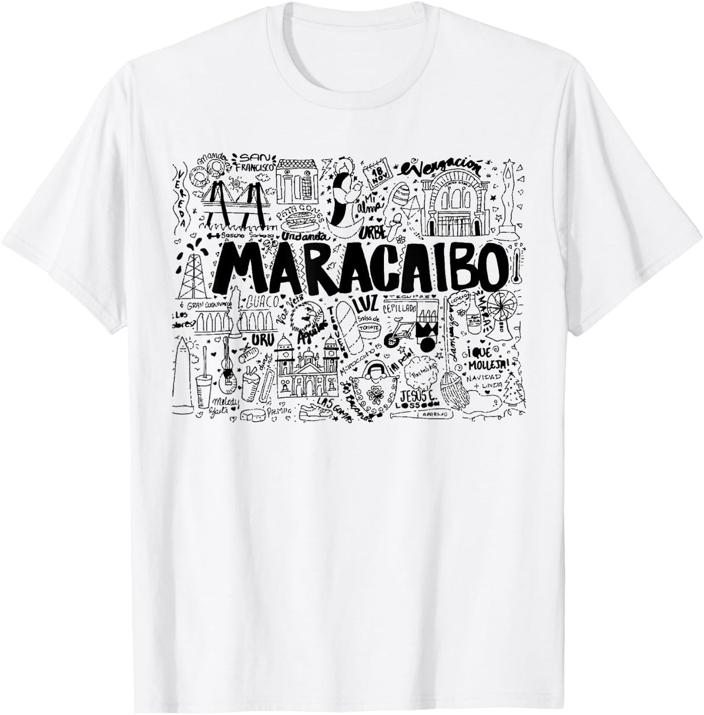 Maracaibo Venezuela - Que Molleja - Patacones - Mi Alma T-Shirt - T-Shirt | White