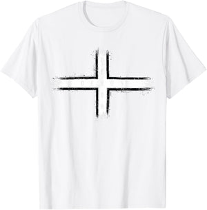 Vintage Devon Flag for Proud Devonian from Devon England T-Shirt - T-Shirt | White