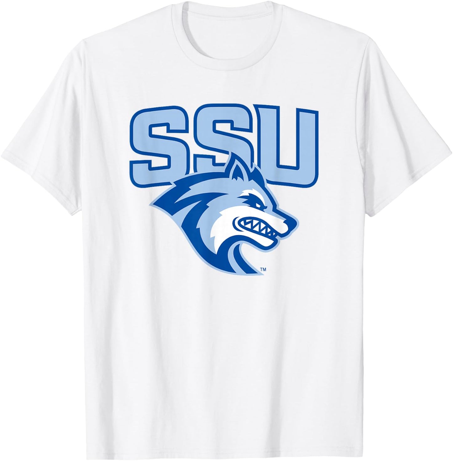 Sonoma State University Seawolves SSU Seawolf T-Shirt - T-Shirt | White