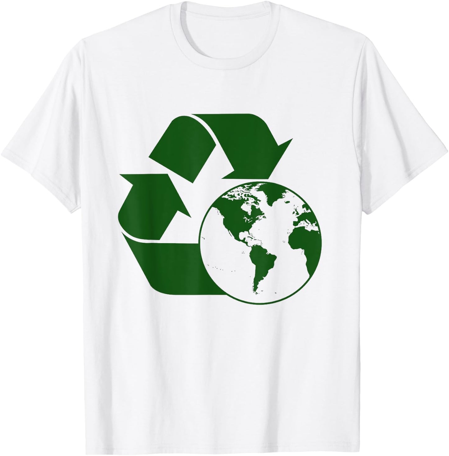 Recycle shirt for , recycle for girls, recycle for boys T-Shirt - T-Shirt | White