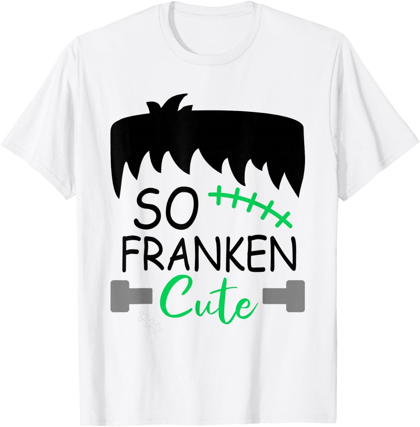 So Franken Cute Toddler Boy Halloween Costume Scary Funny T-Shirt - T-Shirt | White