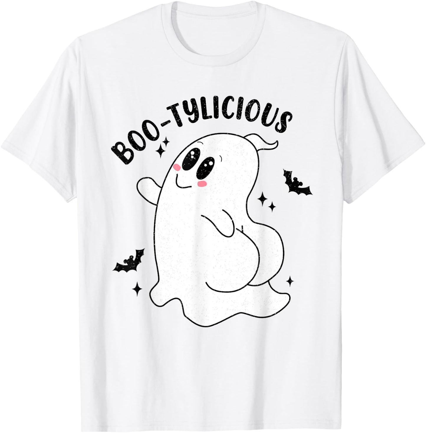 Working On My Booty Funny Halloween Workout Gym Women T-Shirt - T-Shirt | White