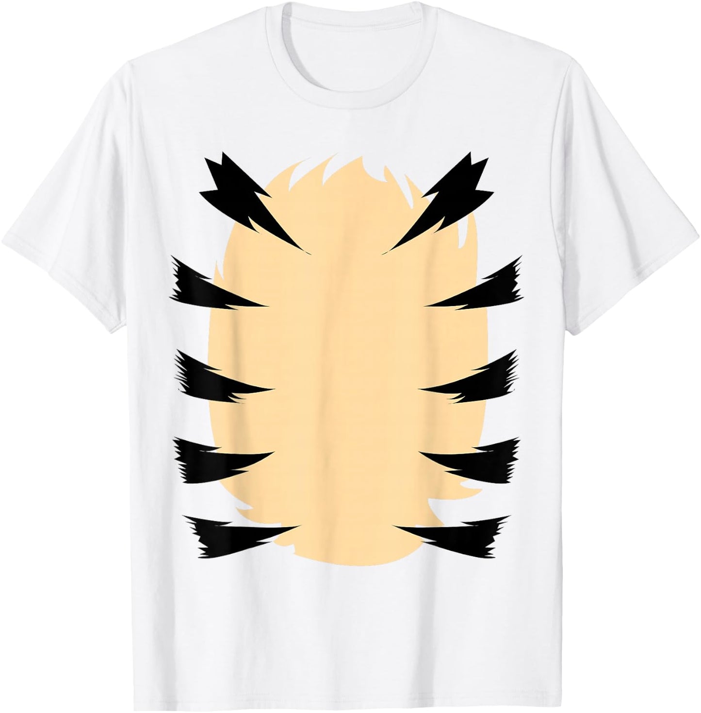 Orange Tiger Costume for Kids DIY Halloween Costume T-Shirt - T-Shirt | White
