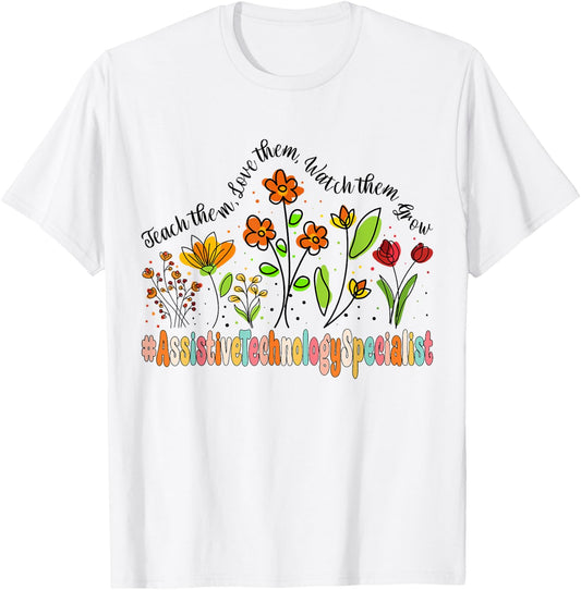 Assistive Technology Specialist Appreciation Week School T-Shirt - T-Shirt | White