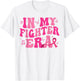 In My Fighter Era Lady Era,Breast Cancer Women Warrior pink T-Shirt - T-Shirt | White