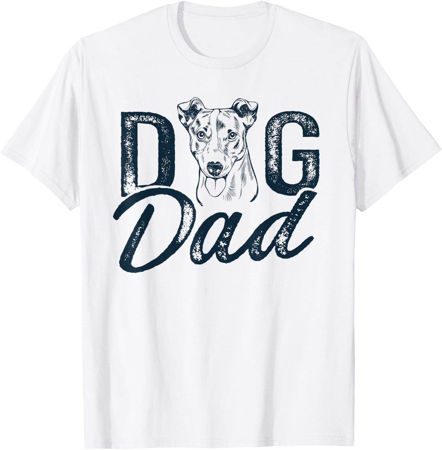 Jack Russell Terrier Dog Dad T-Shirt - T-Shirt | White