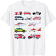 Emergency Vehicles, Emergency Boy and Girl T-Shirt - T-Shirt | White