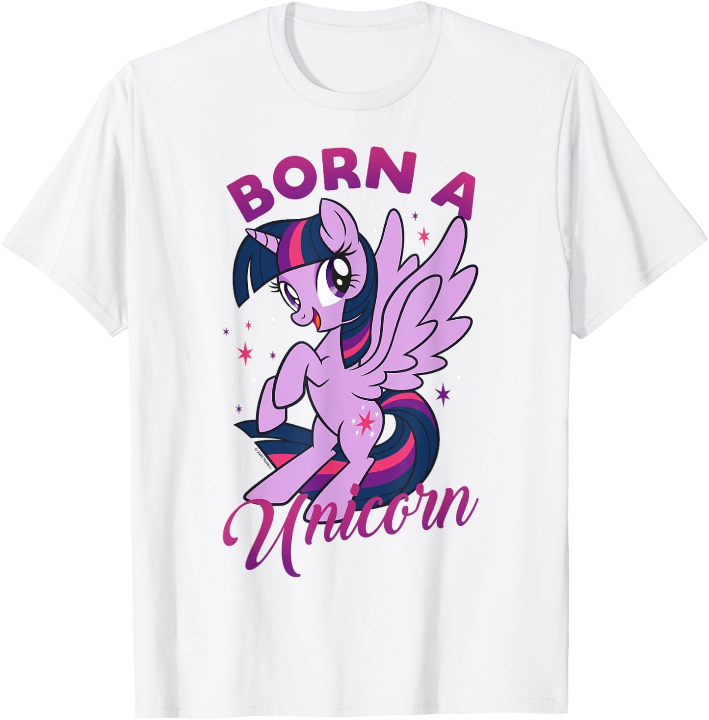 My Little Pony: Friendship Is Magic Twilight Born A Unicorn T-Shirt - T-Shirt | White