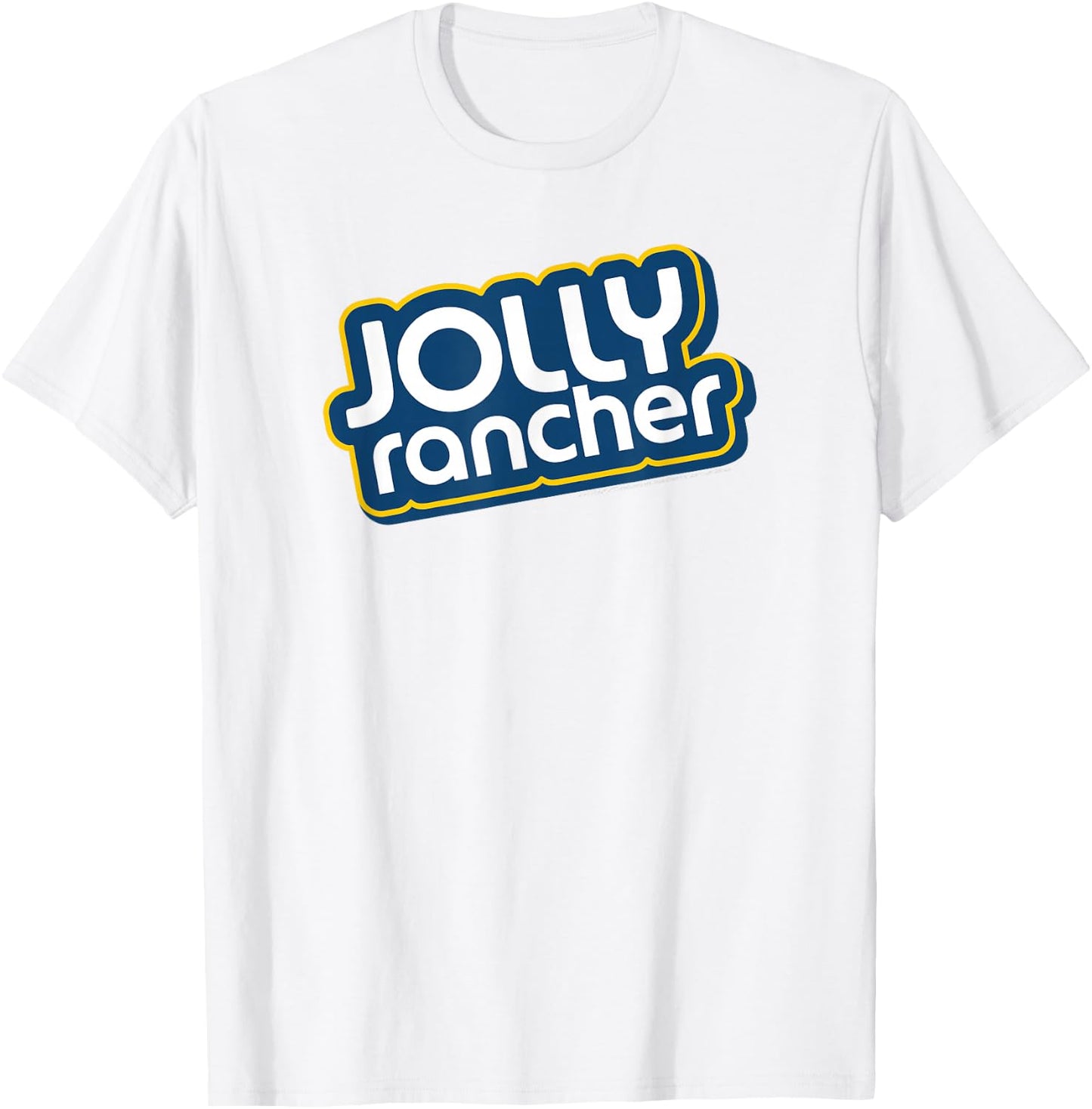 Jolly Rancher Centered Slanted Logo T-Shirt - T-Shirt | White