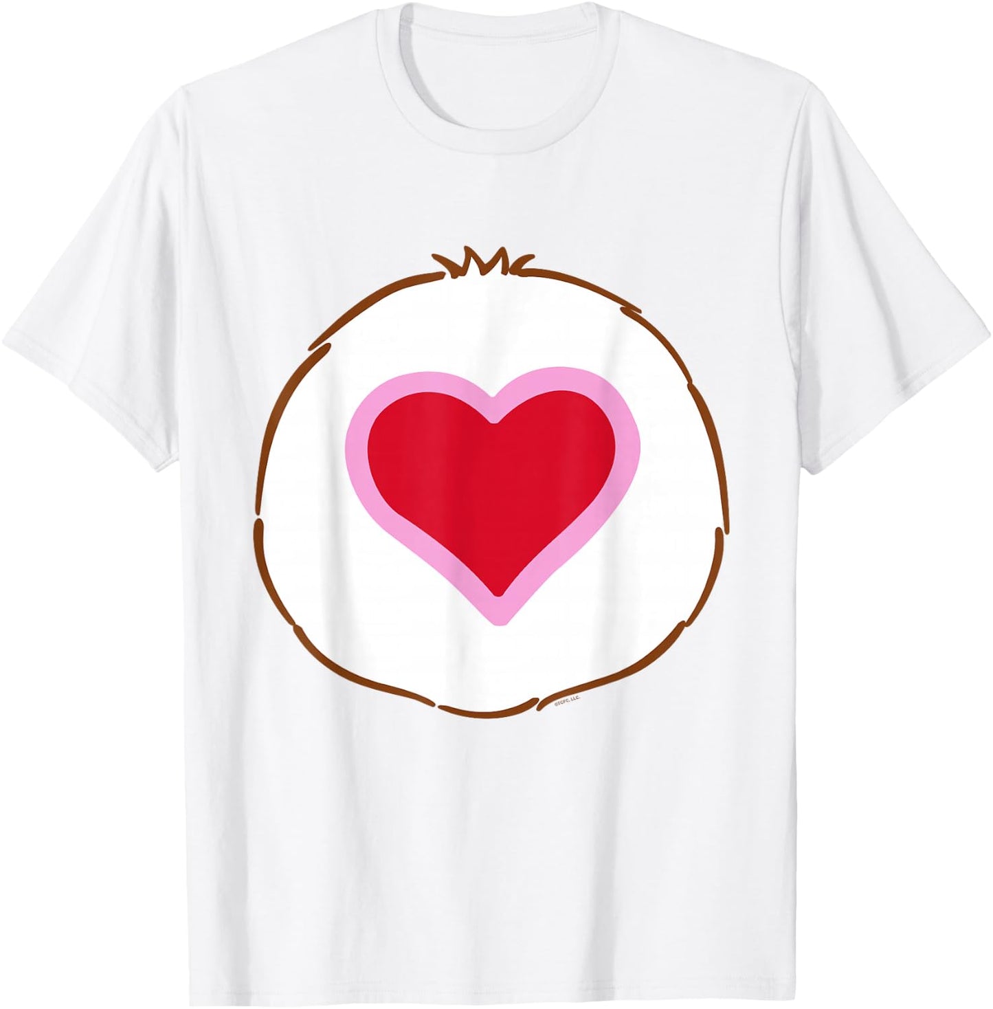Care Bears Tenderheart Belly Halloween Costume T-Shirt - T-Shirt | White