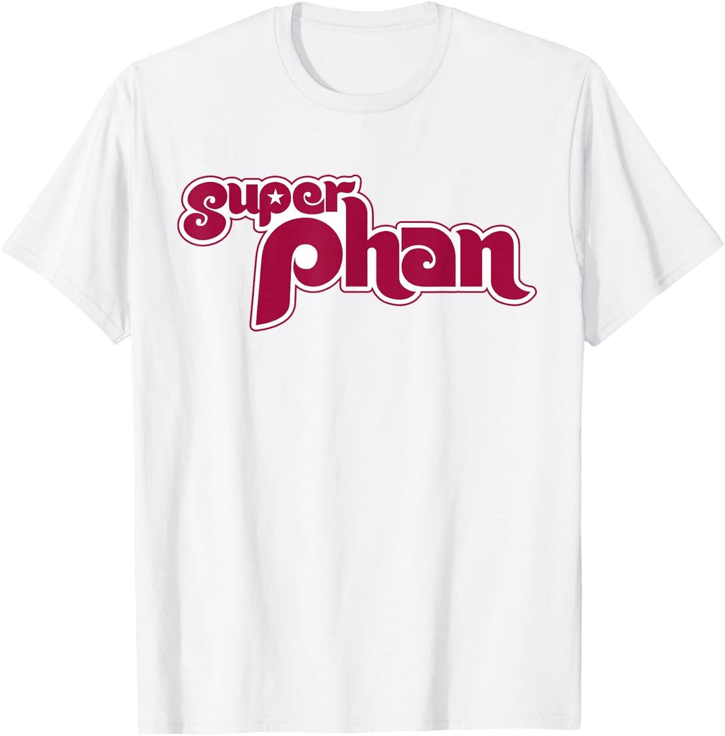 Super Phan - Philadelphia Super Fan T-Shirt - T-Shirt | White