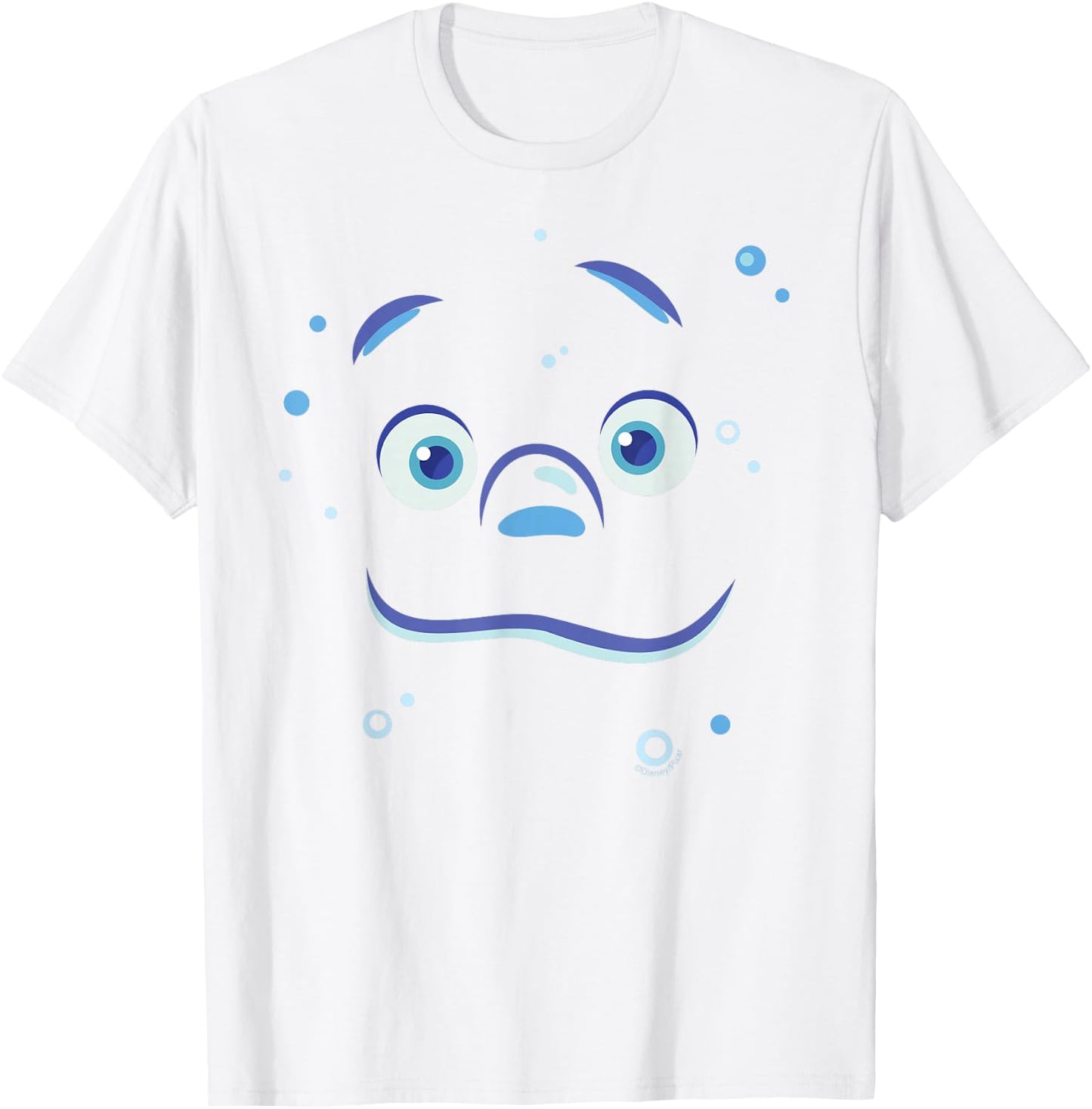 Disney and Pixar’s Elemental Wade Ripple Big Face Costume T-Shirt - T-Shirt | White