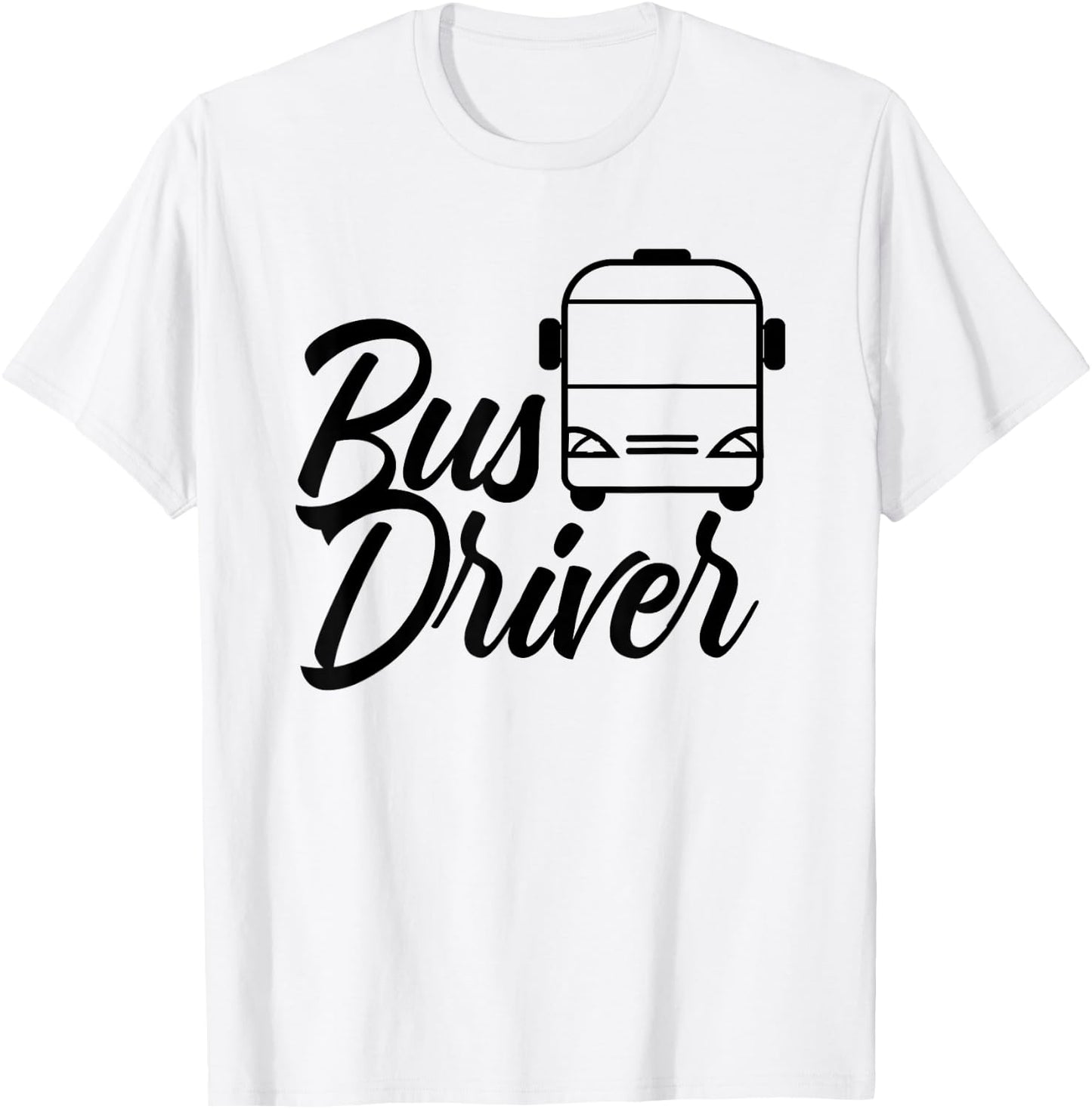Bus Driver Job Busman Buses Operator T-Shirt - T-Shirt | White