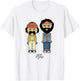 Cheech & Chong Toon Style Full Bodies With Classic Logo T-Shirt - T-Shirt | White