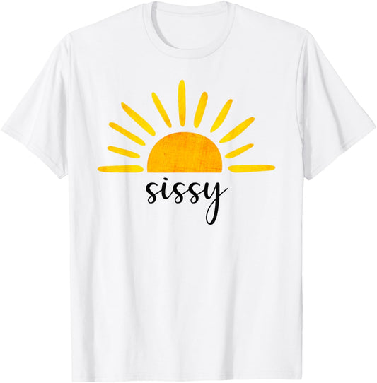 Sissy of The Birthday First Trip Around the Sun Birthday T-Shirt - T-Shirt | White