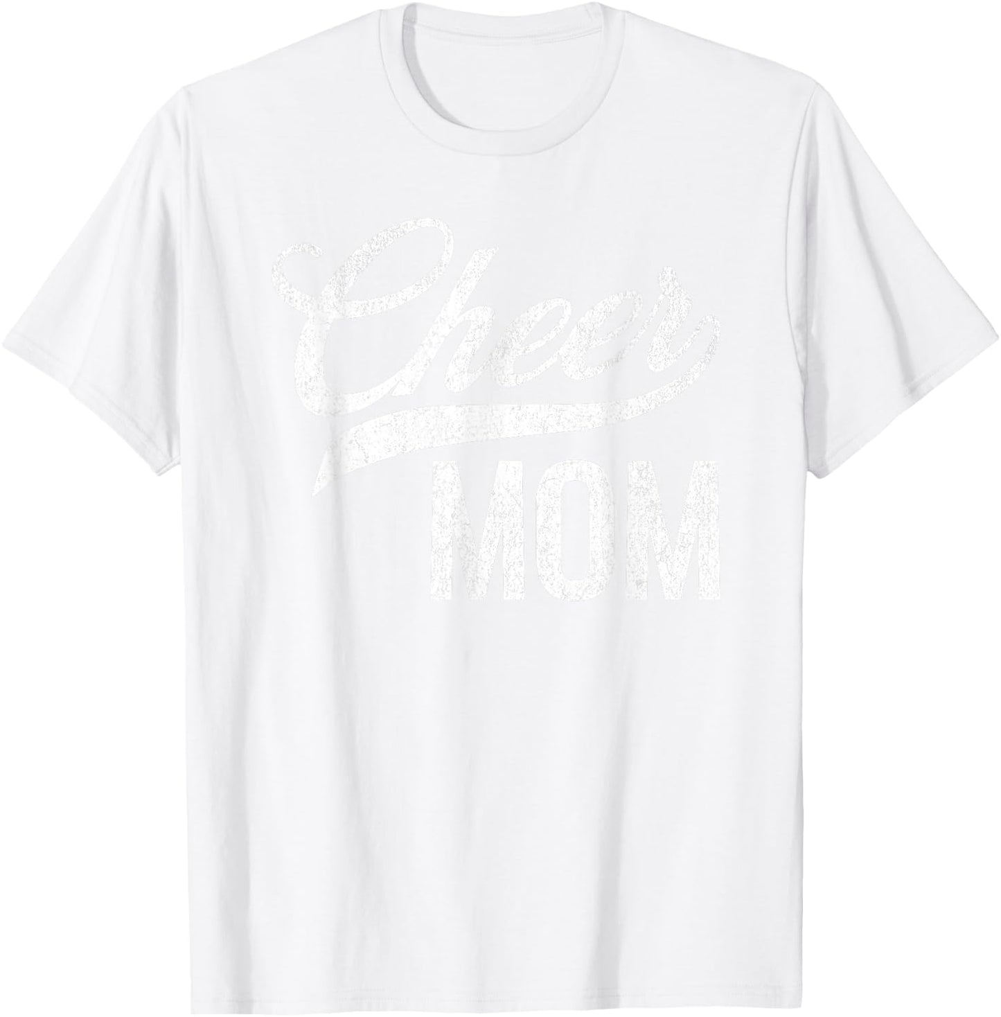 Cheer Mom Green Cheerleading Matching Parents T-Shirt - T-Shirt | White