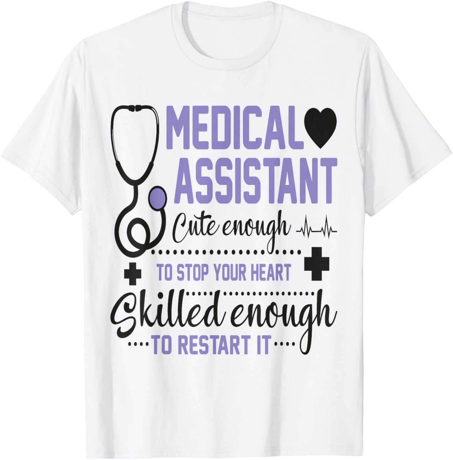 Clinical Registered Medical Assistant Graduation Crew Women T-Shirt - T-Shirt | White