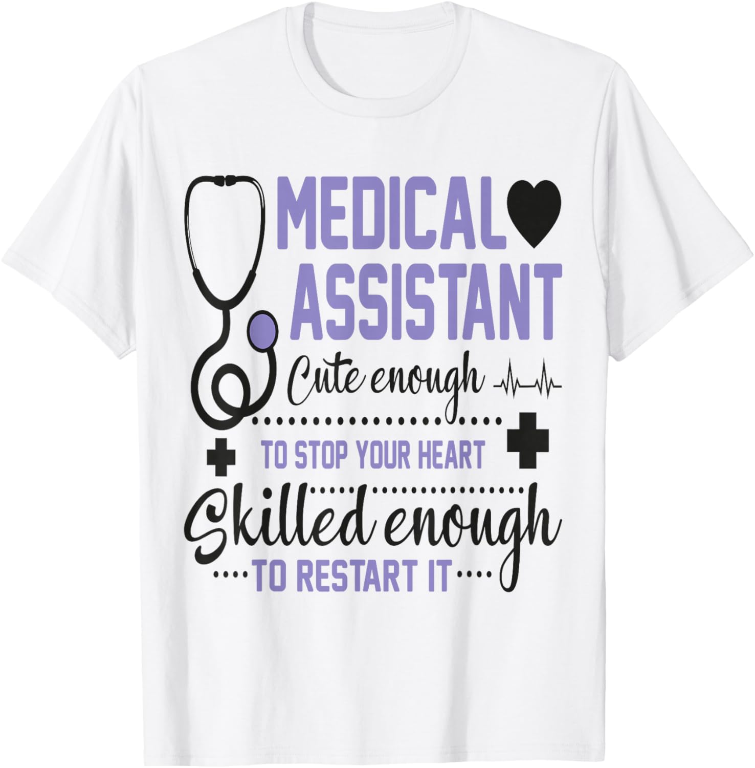 Clinical Registered Medical Assistant Graduation Crew Women T-Shirt - T-Shirt | White