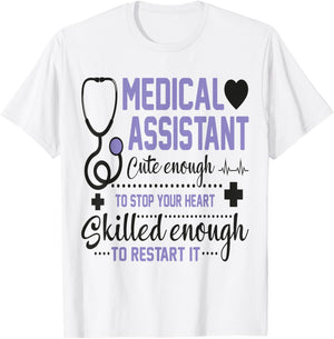 Clinical Registered Medical Assistant Graduation Crew Women T-Shirt - T-Shirt | White