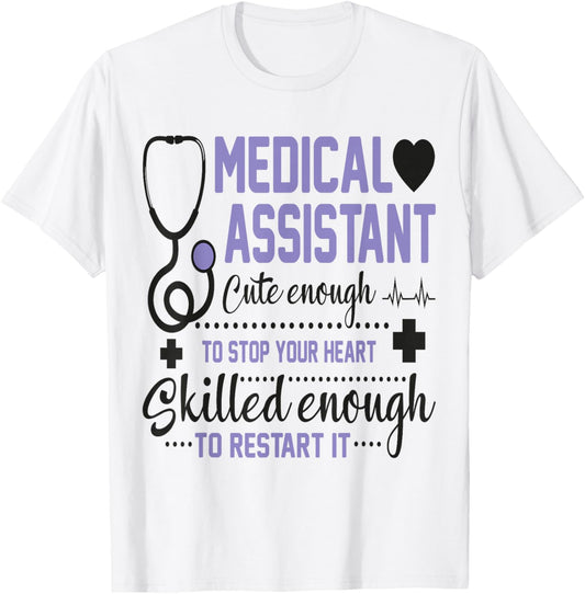 Clinical Registered Medical Assistant Graduation Crew Women T-Shirt - T-Shirt | White