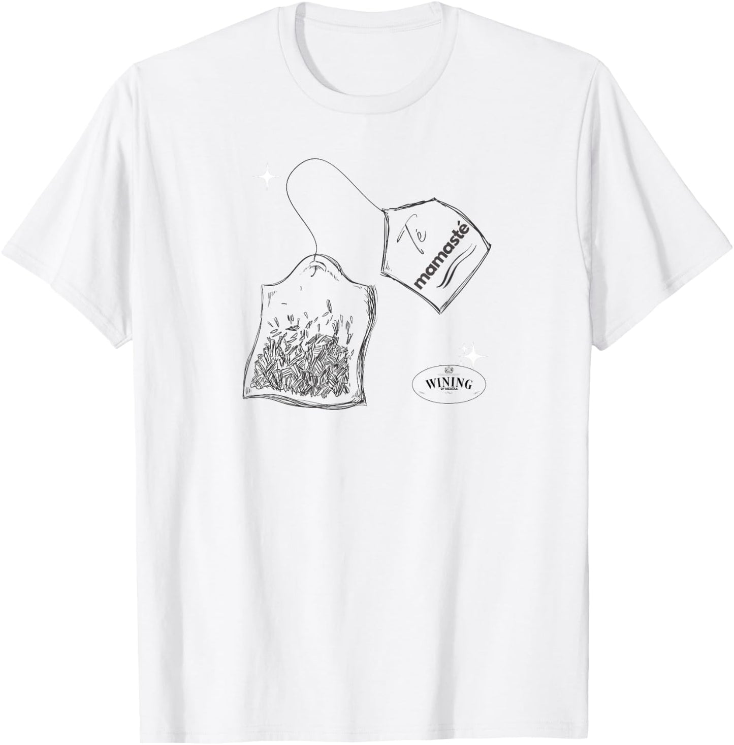 Tea Namaste T-Shirt - T-Shirt | White