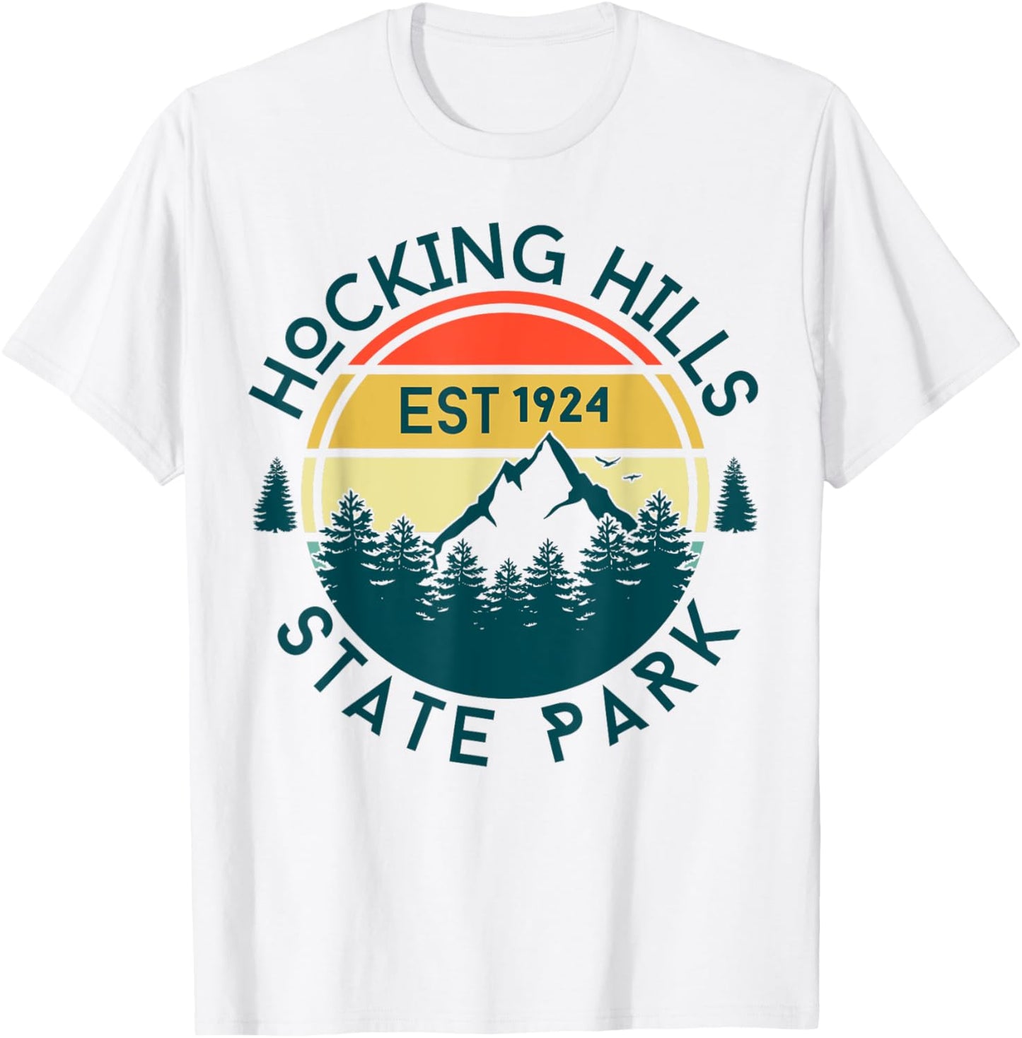 Hocking Hills T-Shirt - T-Shirt | White