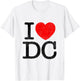 I Love DC Souvenir Washington Outfit I Heart DC T-Shirt - T-Shirt | White
