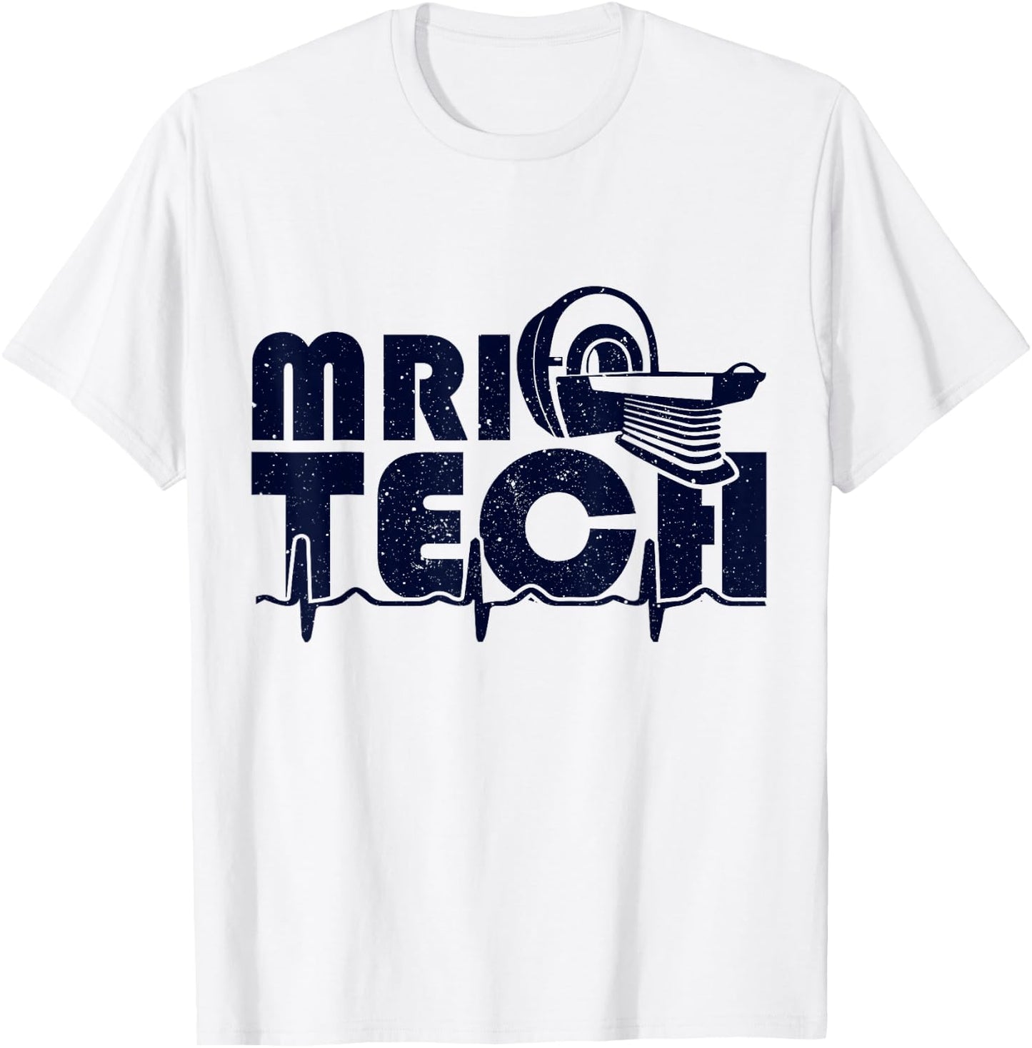 Mri Tech, MRI Tech and Radiology Technologist T-Shirt - T-Shirt | White