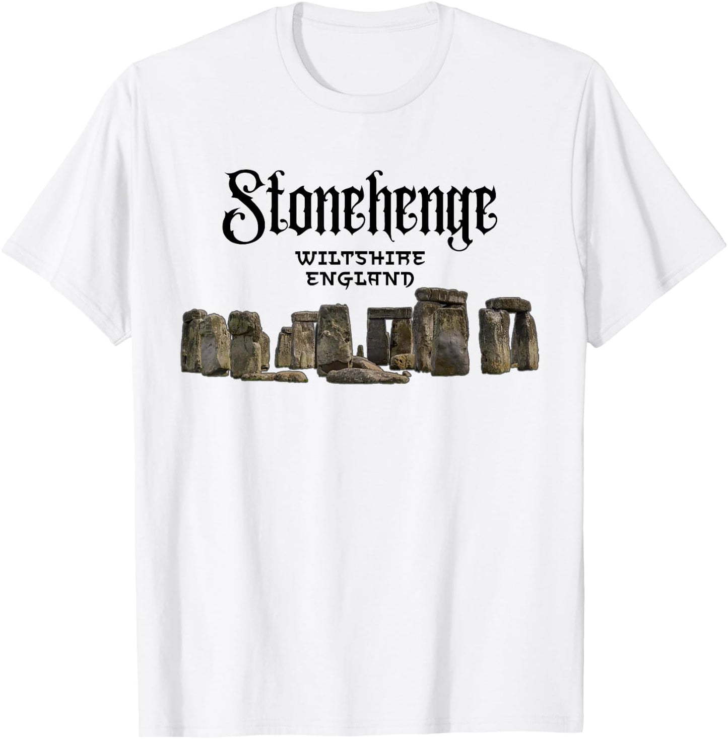 Stonehenge England Souvenir Stonehenge T-Shirt - T-Shirt | White