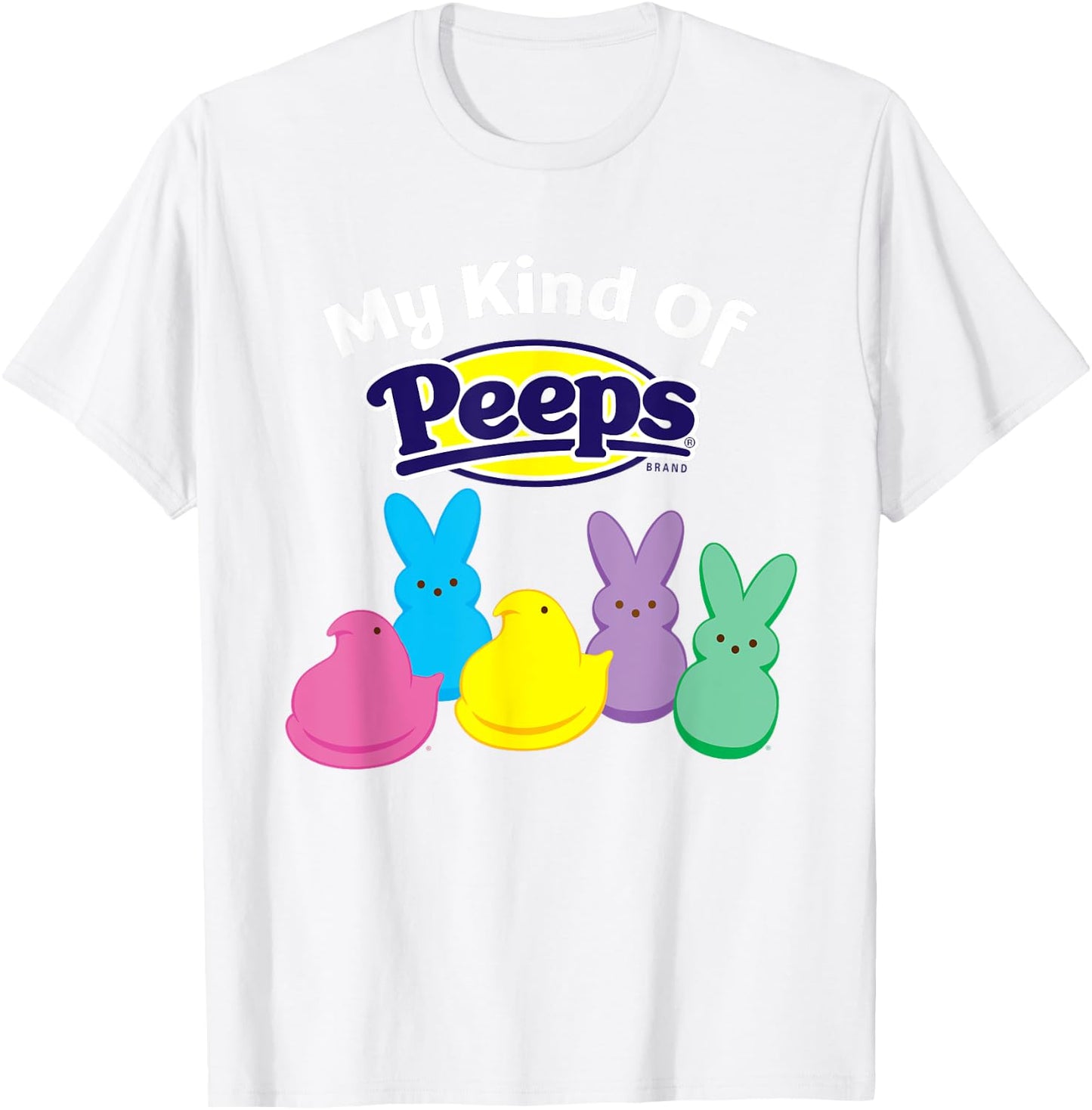 Peeps Easter My Kind Of Peeps T-Shirt - T-Shirt | White