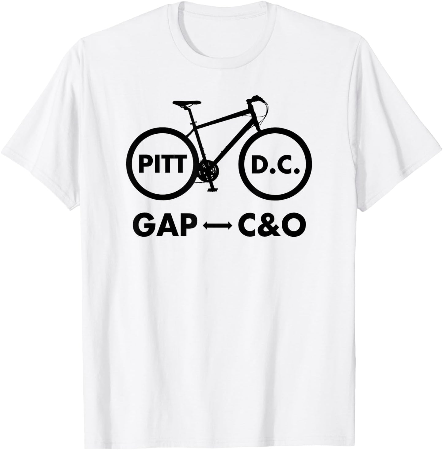 C&O Canal Towpath - GAP Pittsburgh Washington D.C. T-Shirt - T-Shirt | White
