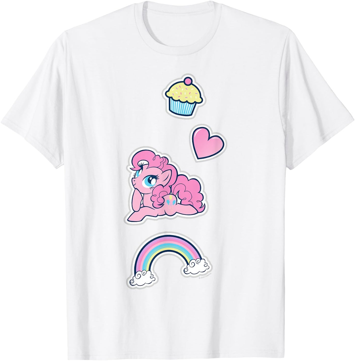 My Little Pony: Friendship Is Magic Cupcake Pinkie Pie T-Shirt - T-Shirt | White