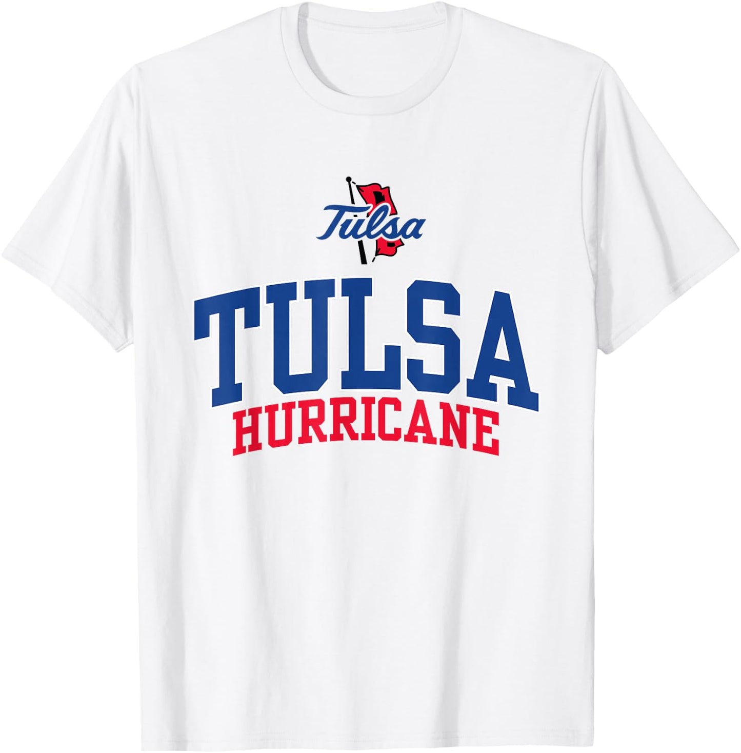 Tulsa Golden Hurricane | Official NCAA Merch | NCAFTUL04 T-Shirt - T-Shirt | White