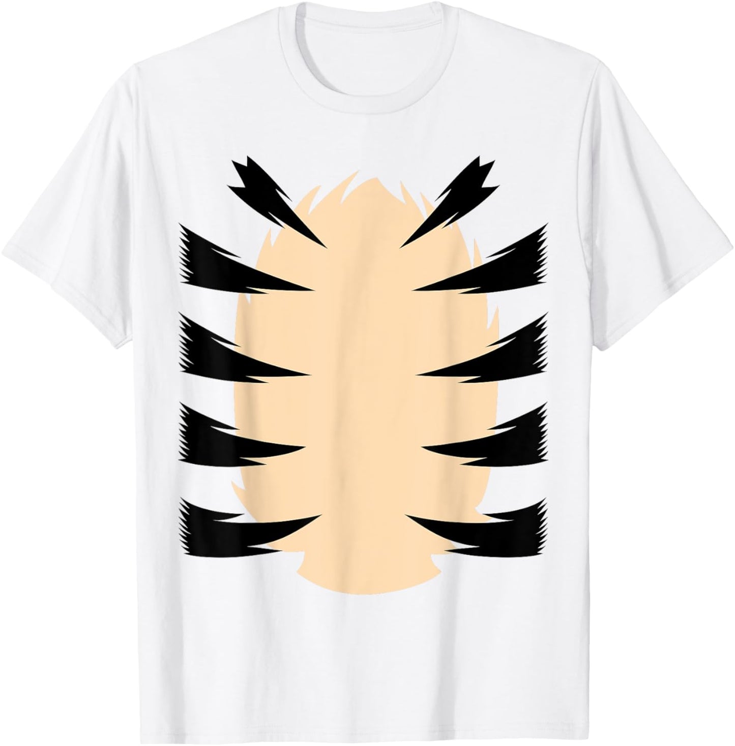 Orange Tiger Costume for Kids DIY Halloween Costume T-Shirt - T-Shirt | White