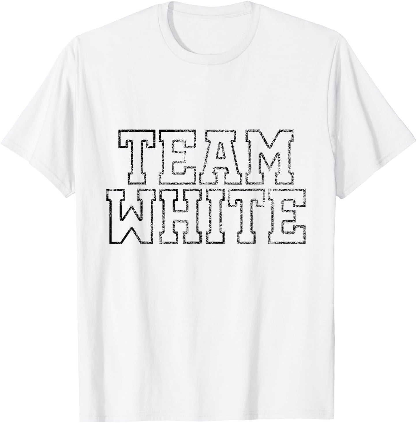Sleepaway Summer Camp Color war White Team Spirit Kids T-Shirt - T-Shirt | White