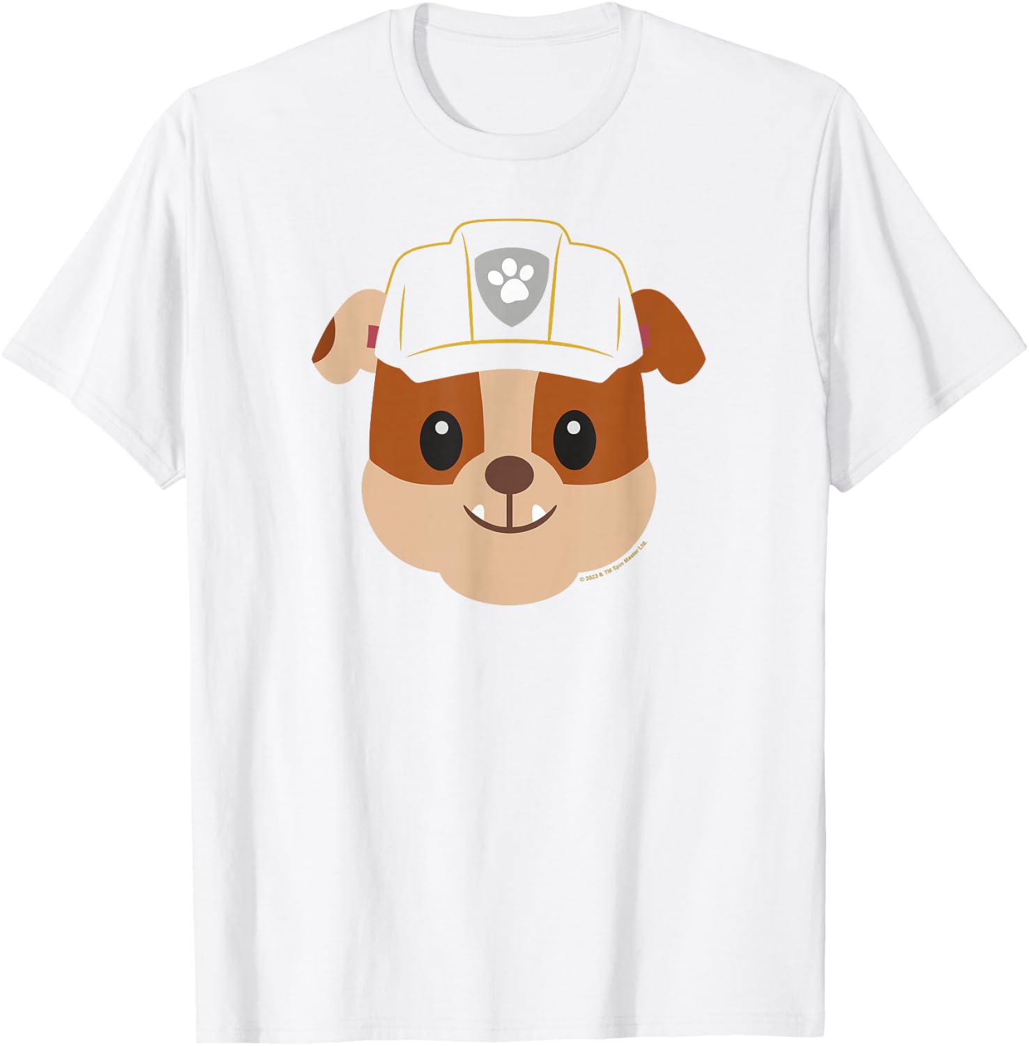 PAW Patrol Rubble Emoji T-Shirt - T-Shirt | White