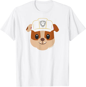 PAW Patrol Rubble Emoji T-Shirt - T-Shirt | White