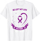 Memorial Gifts Loss Dad Father Pancreatic Cancer Awareness T-Shirt - T-Shirt | White