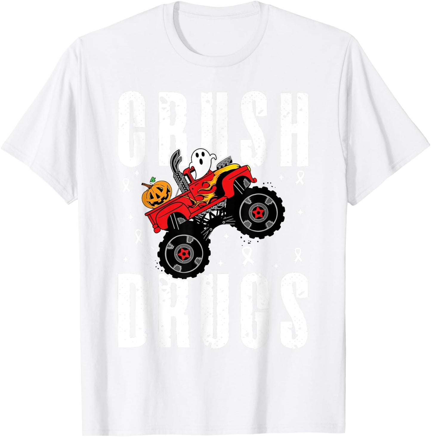 Red Ribbon Week Awareness Halloween Women Men Toddler Kids T-Shirt - T-Shirt | White
