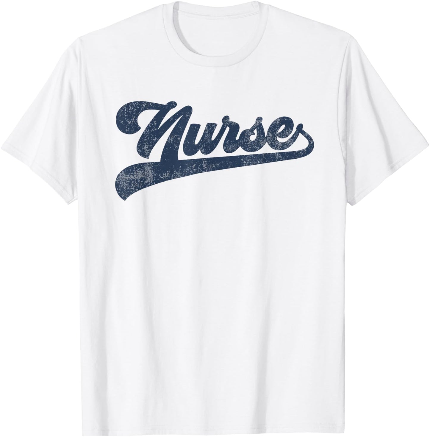 Nurse Cute Vintage Graphic Nursing T-Shirt - T-Shirt | White
