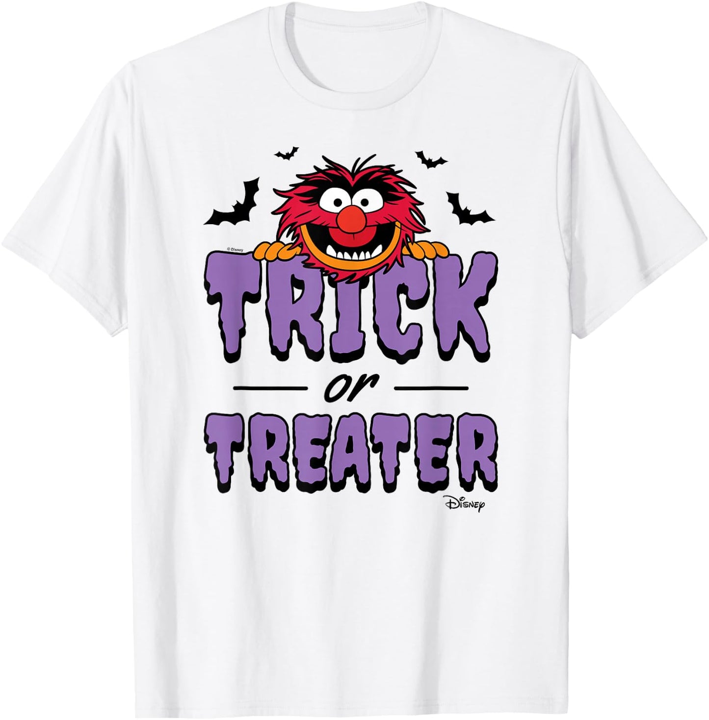 The Muppets - Animal Trick Or Treat T-Shirt - T-Shirt | White