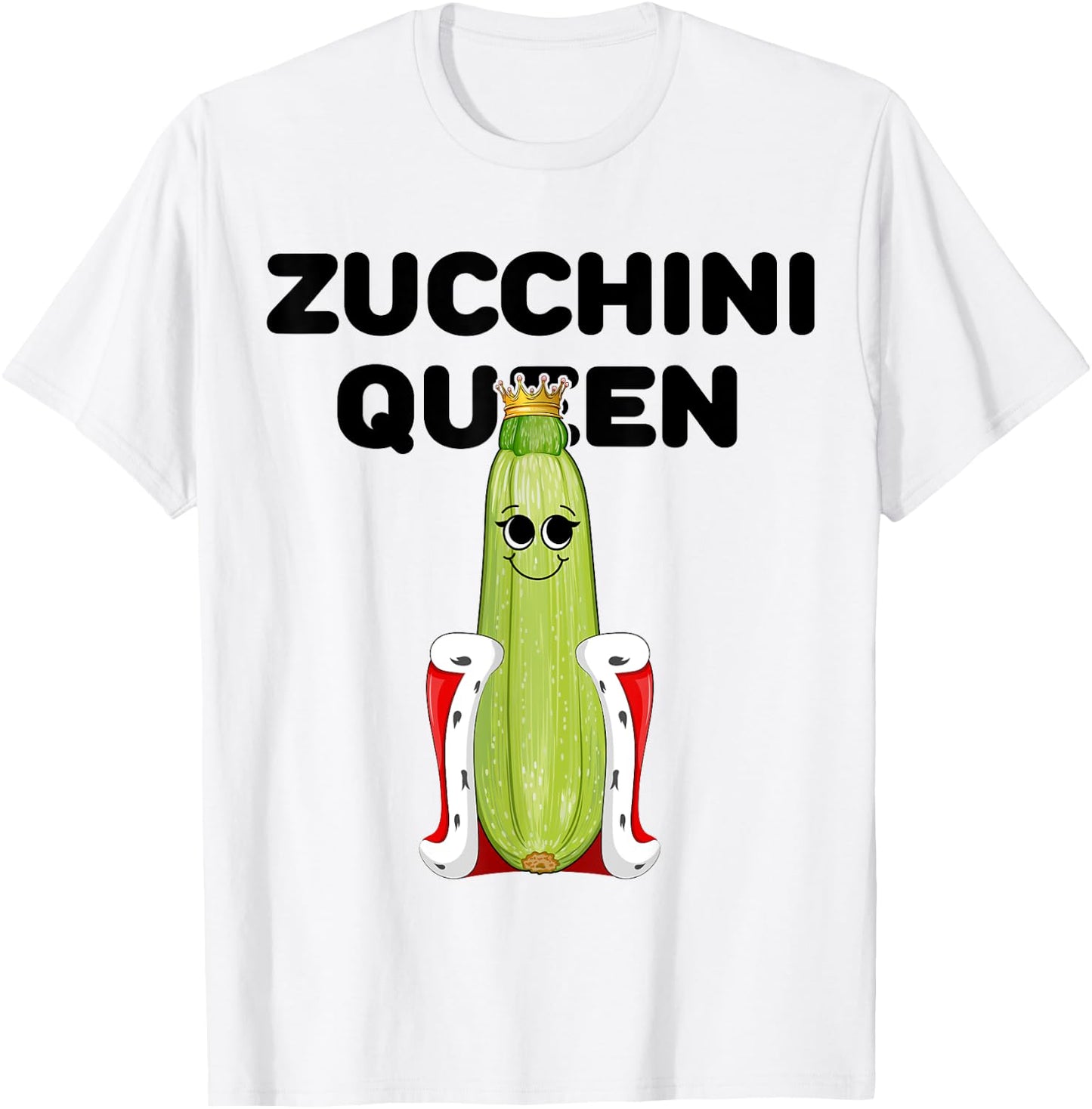 Zucchini Queen Girls Zucchini Lover | Zucchini T-Shirt - T-Shirt | White