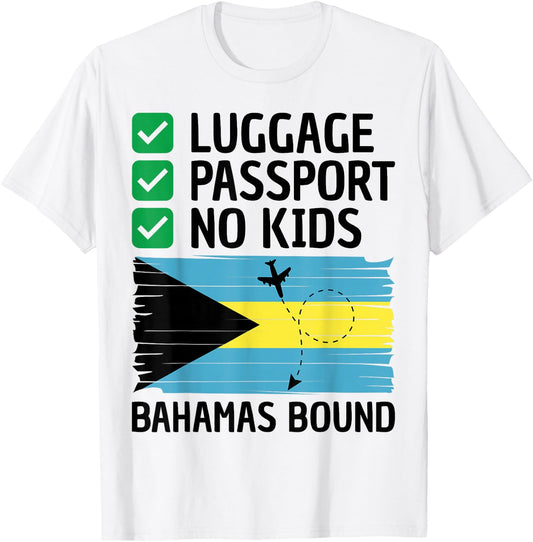 Bahamian Travel Vacation Outfit to Bahamas Men Women Bahamas T-Shirt - T-Shirt | White