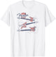 Fender Vintage Guitar Line Drawing T-Shirt - T-Shirt | White