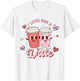 Funny Valentine Shirt I Love You A Latte Shirt Kid T-Shirt - T-Shirt | White
