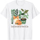 Easily Distracted By Plants And Cats Kawaii Cute Cat Plant Women Kids T-Shirt - T-Shirt | White