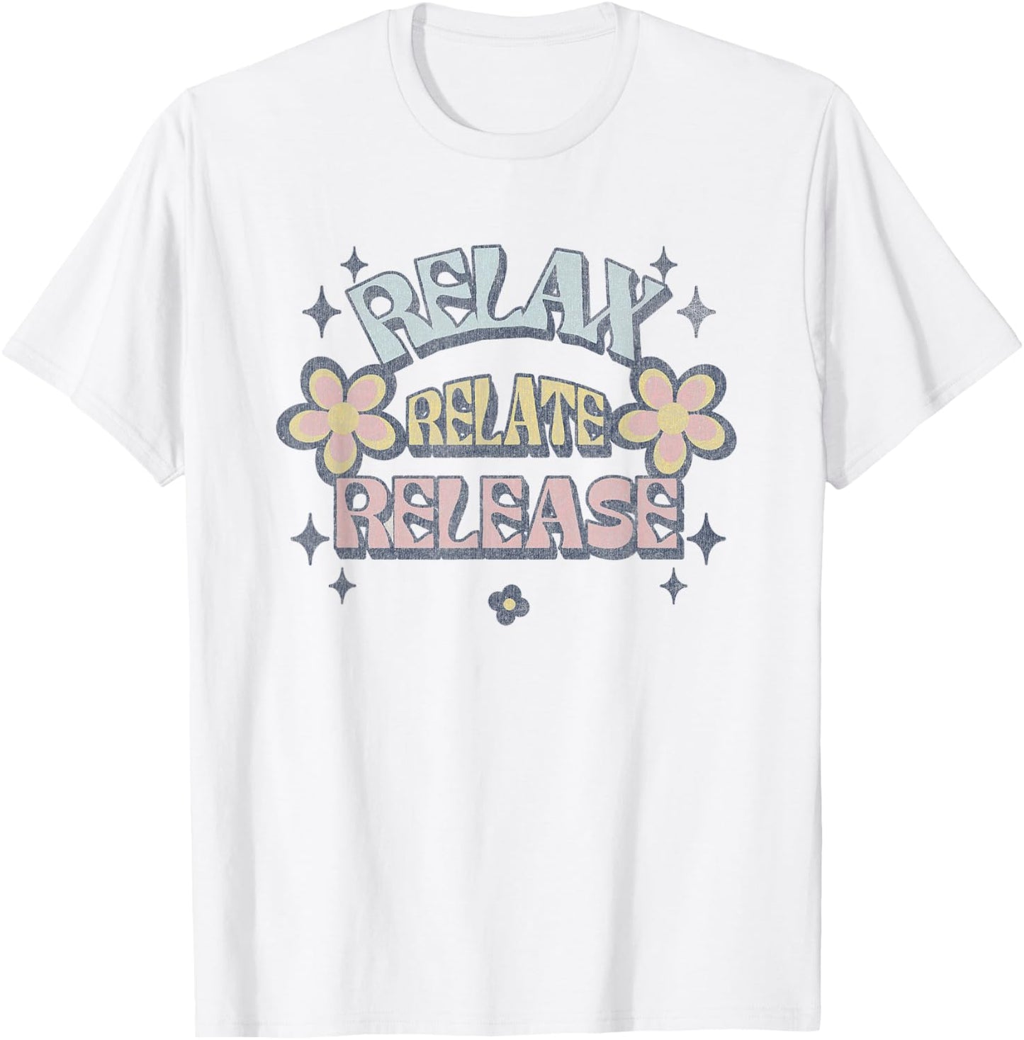Relax Relate Released T-Shirt - T-Shirt | White
