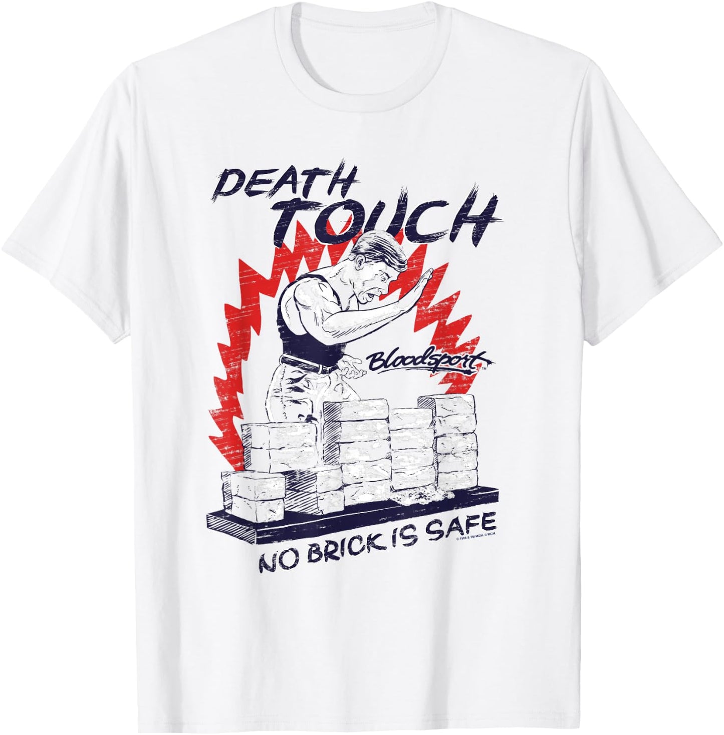 Bloodsport Death Touch T-Shirt - T-Shirt | White
